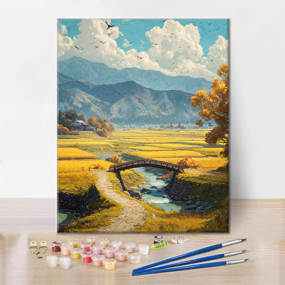 Raccolto d'oro - Dipingere con i Numeri