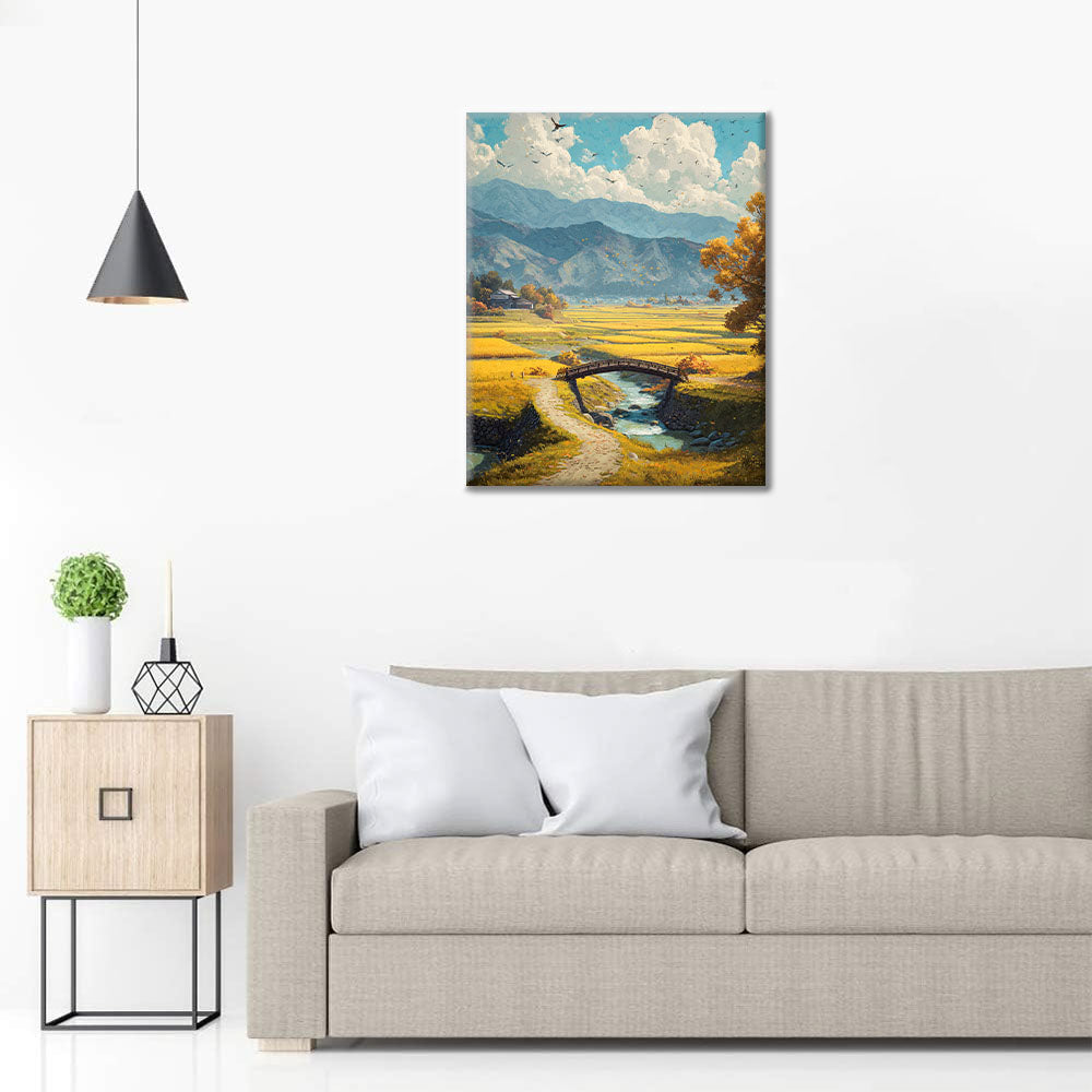 Raccolto d'oro - Dipingere con i Numeri