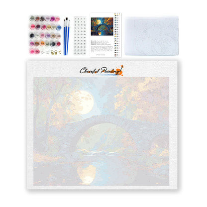 Ponte al chiaro di luna - Dipingere con i Numeri