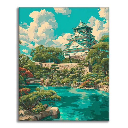 Castello di Osaka - Dipingere con i Numeri