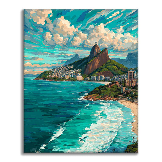 Rio de Janeiro - Dipingere con i Numeri