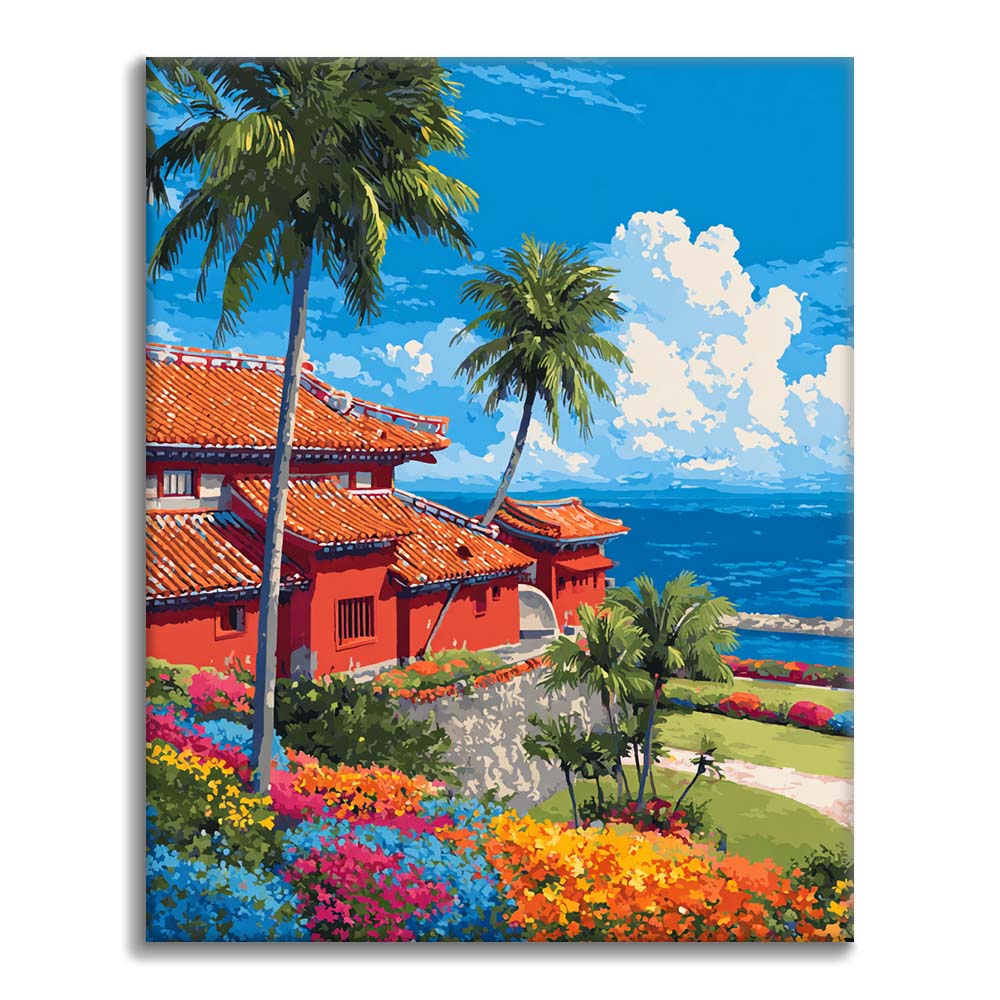 Castello di Shurijo - Dipingere con i Numeri