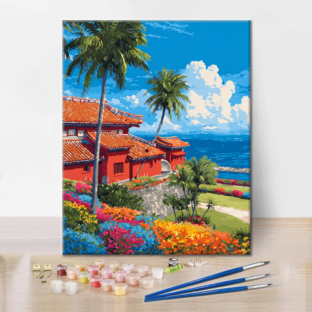 Castello di Shurijo - Dipingere con i Numeri