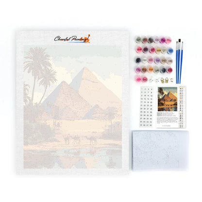 Le Piramidi di Giza - Dipingere con i Numeri