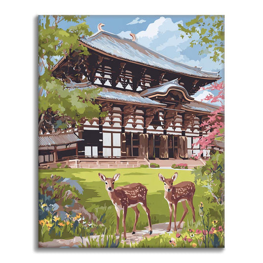 Tempio Todai-ji - Dipingere con i Numeri