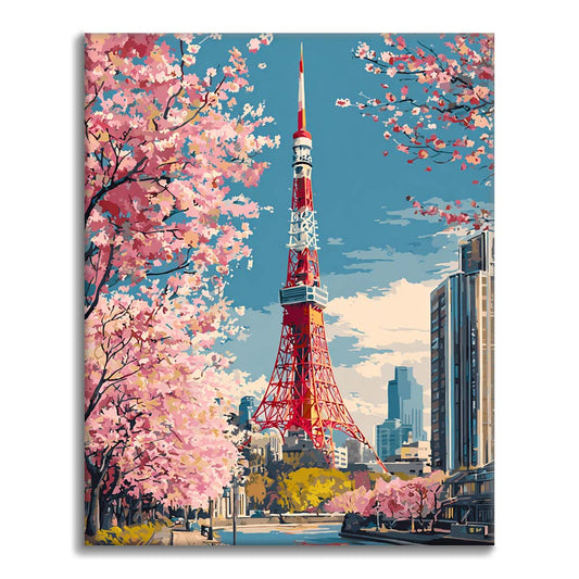 Torre di Tokyo - Dipingere con i Numeri