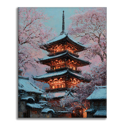 Blossom Pagoda - Dipingere con i Numeri