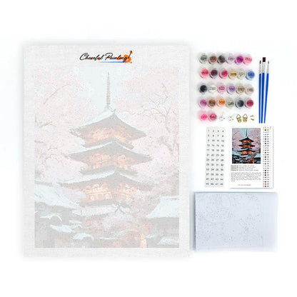 Blossom Pagoda - Dipingere con i Numeri