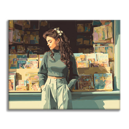 Vetrina della libreria - Dipingere con i Numeri