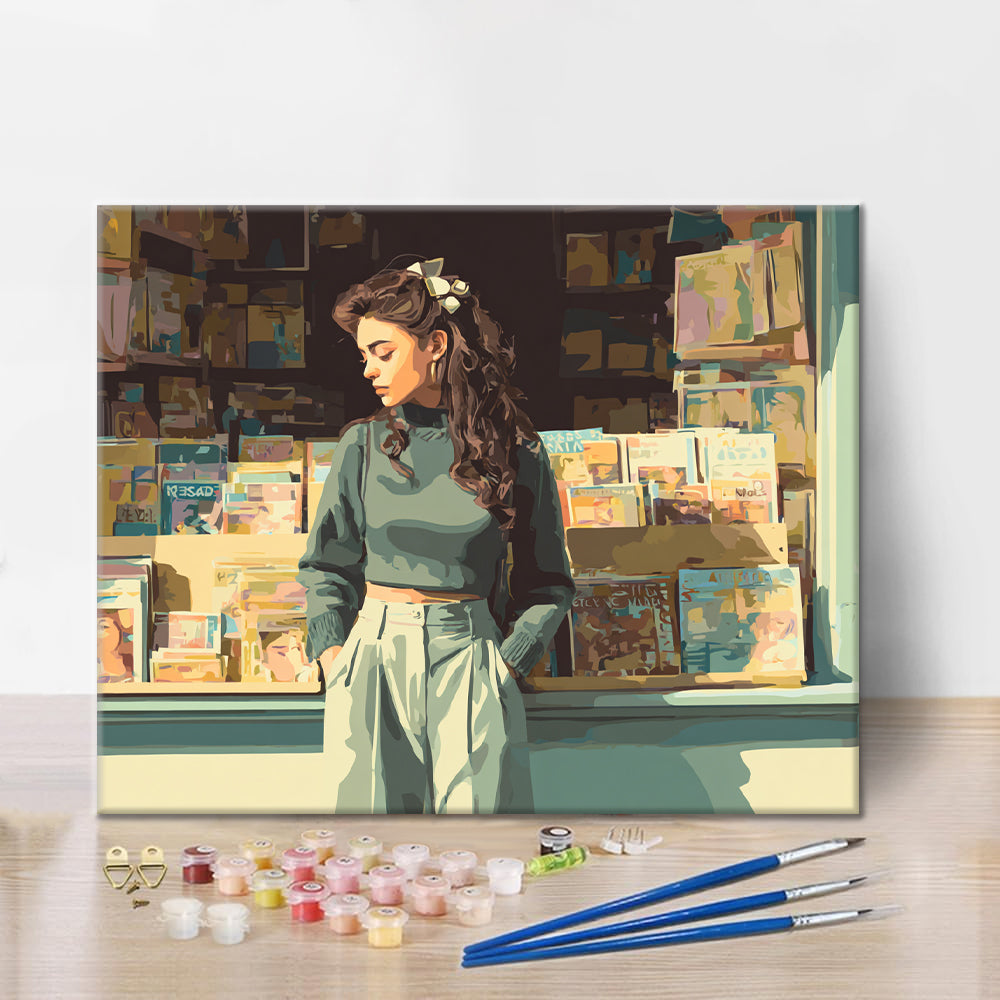 Vetrina della libreria - Dipingere con i Numeri