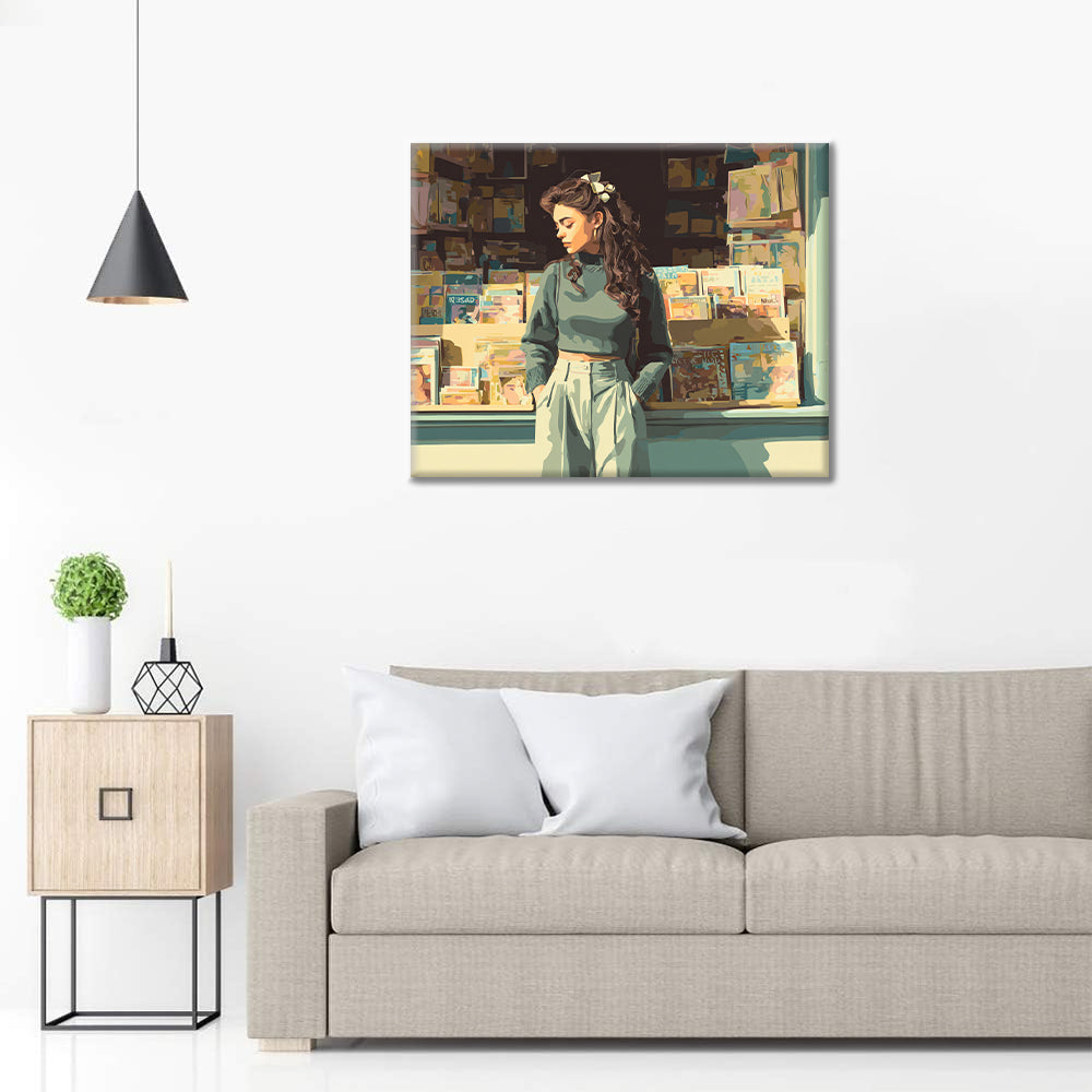 Vetrina della libreria - Dipingere con i Numeri