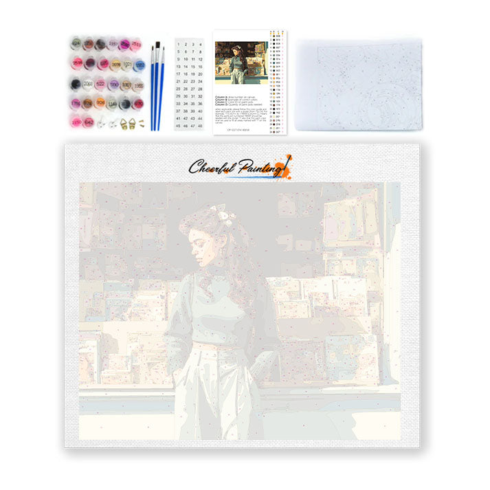 Vetrina della libreria - Dipingere con i Numeri