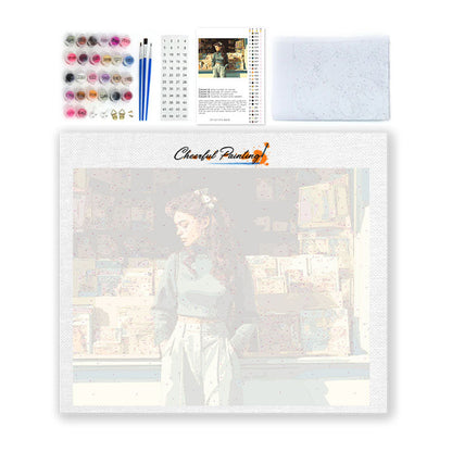 Vetrina della libreria - Dipingere con i Numeri