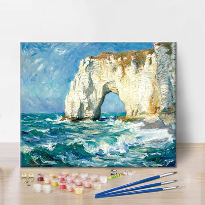 Scogliere di étretat - Dipingere con i Numeri