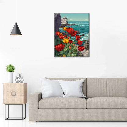 Tulipani costieri - Dipingere con i Numeri