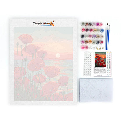 Cremisi Crepuscolo - Dipingere con i Numeri