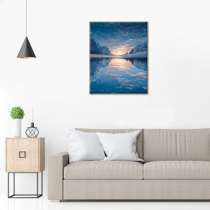 Riflesso congelato - Dipingere con i Numeri