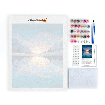 Riflesso congelato - Dipingere con i Numeri