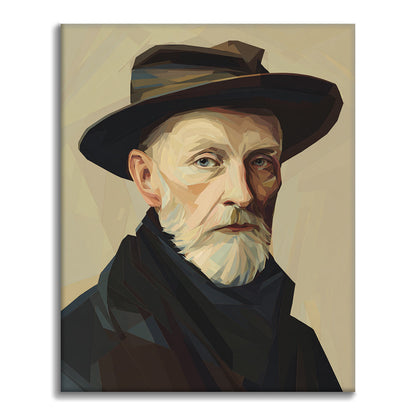 Ritratto di cappello - Dipingere con i Numeri