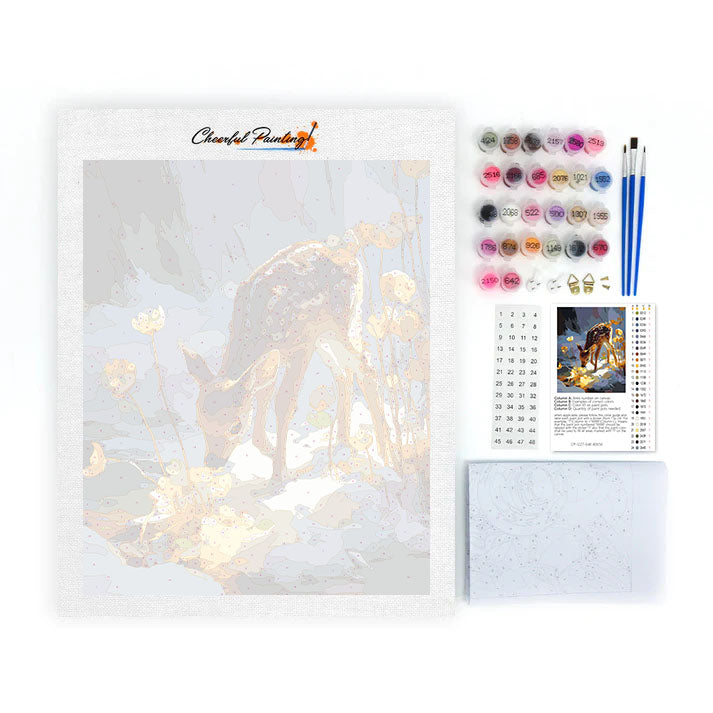 Little Fawn's Glow - Dipingere con i Numeri