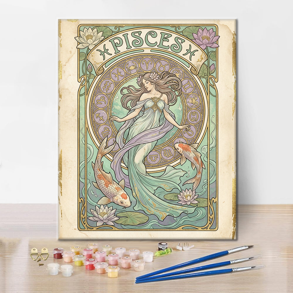 PESCI - Dipingere con i Numeri