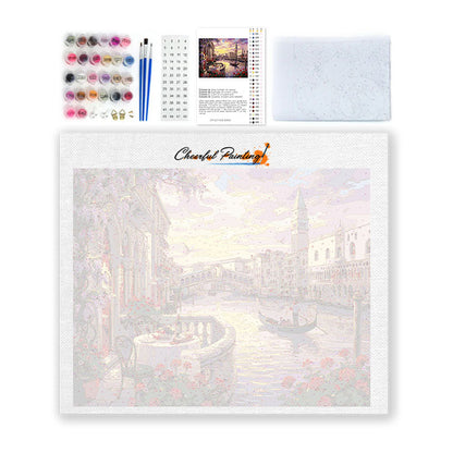 Venezia romantica - Dipingere con i Numeri