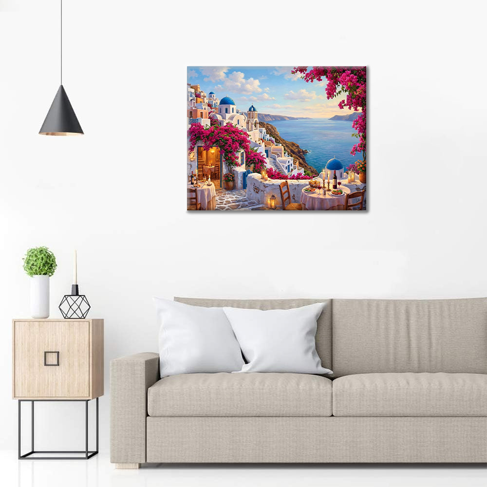 Santorini - Dipingere con i Numeri