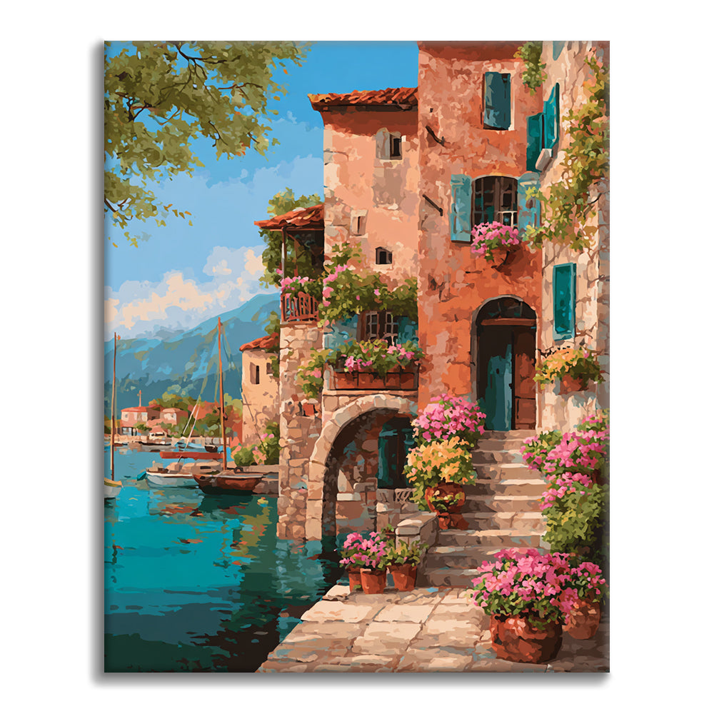 Città di mare - Dipingere con i Numeri