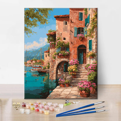 Città di mare - Dipingere con i Numeri