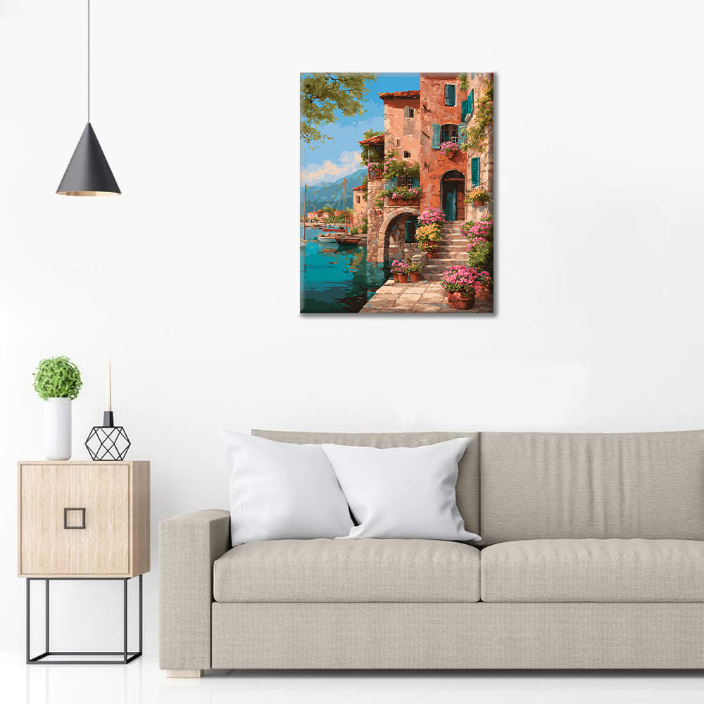 Città di mare - Dipingere con i Numeri