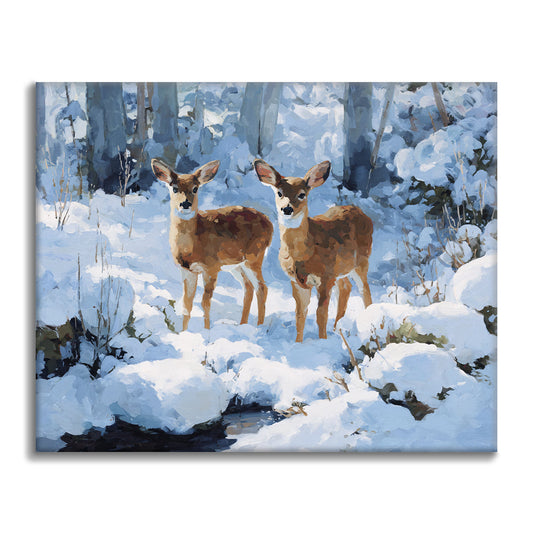 Coppia silenziosa - Dipingere con i Numeri