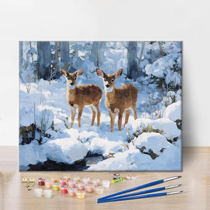 Coppia silenziosa - Dipingere con i Numeri