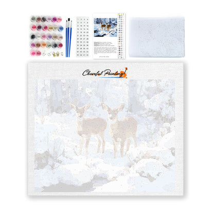 Coppia silenziosa - Dipingere con i Numeri