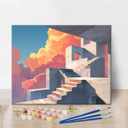 Scale in pietra - Dipingere con i Numeri