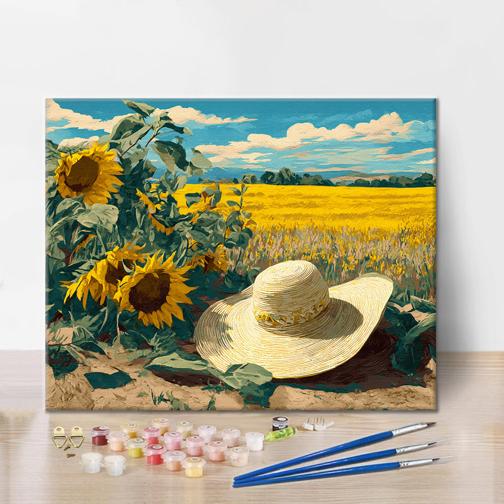 Cappello di paglia - Dipingere con i Numeri