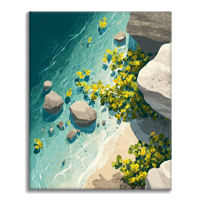 Sunlit Tides - Dipingere con i Numeri