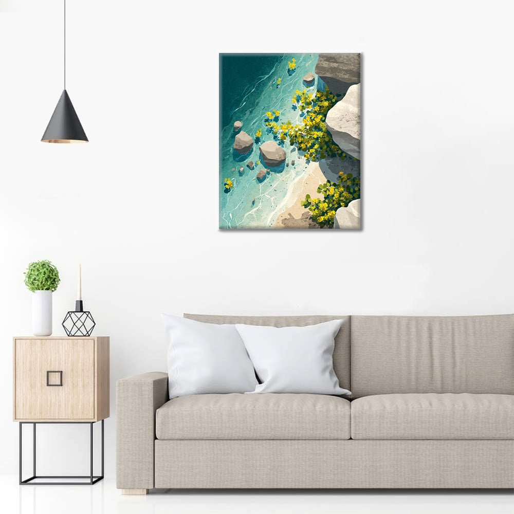 Sunlit Tides - Dipingere con i Numeri