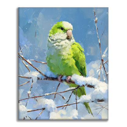 Il pappagallo - Dipingere con i Numeri