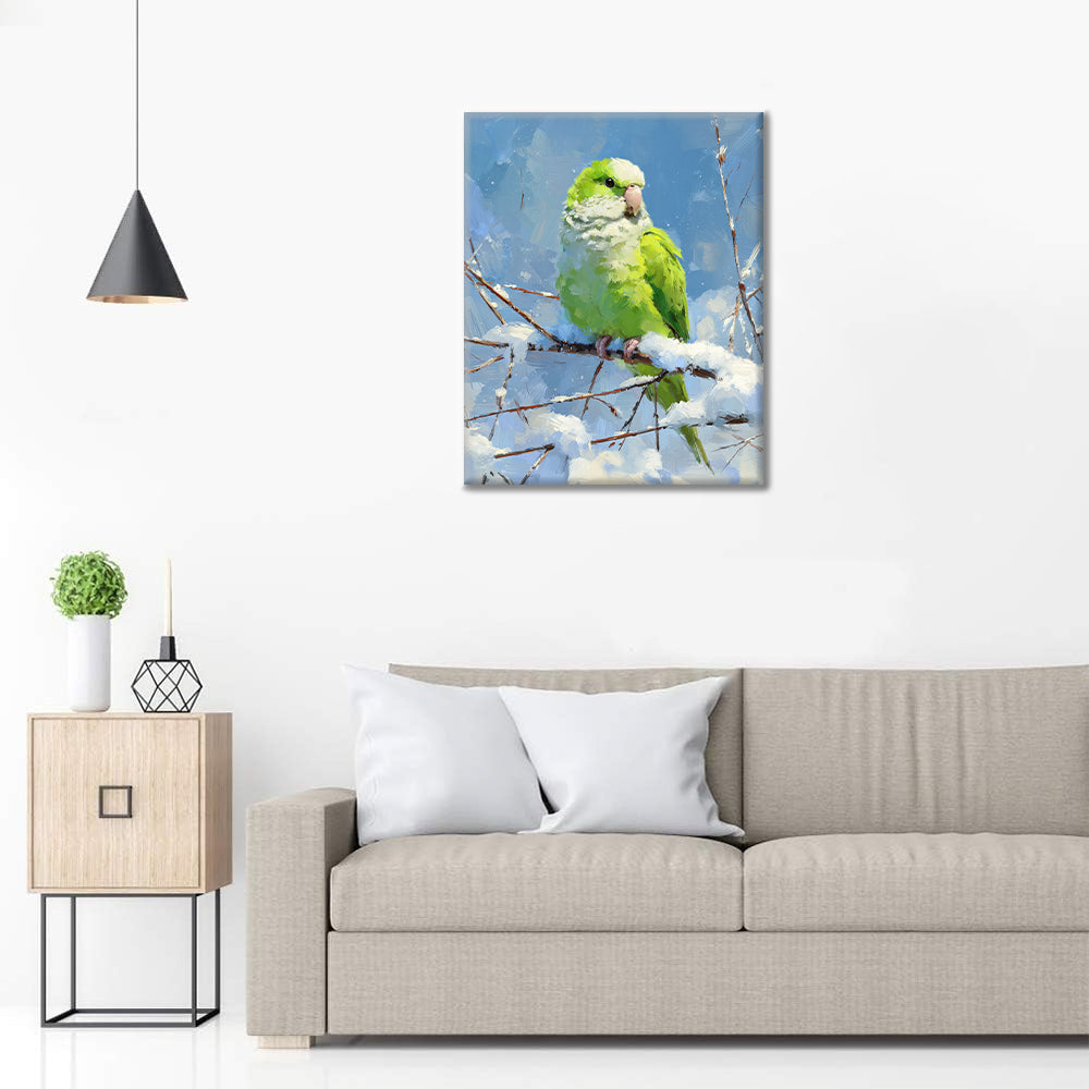 Il pappagallo - Dipingere con i Numeri