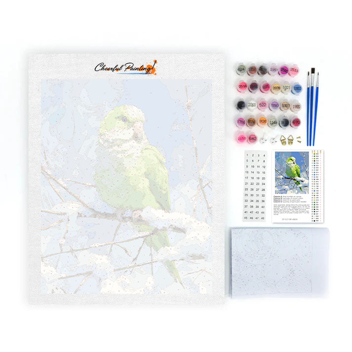 Il pappagallo - Dipingere con i Numeri