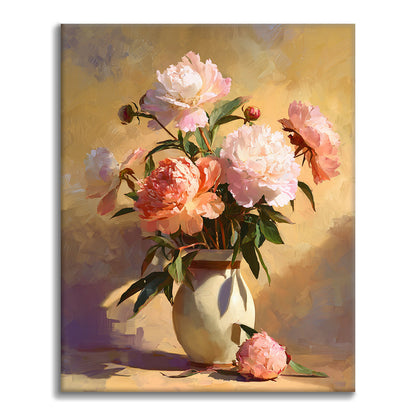 Le Peonie - Dipingere con i Numeri