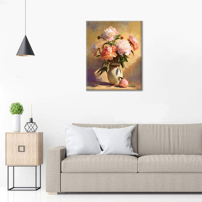 Le Peonie - Dipingere con i Numeri