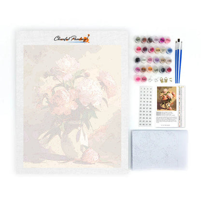 Le Peonie - Dipingere con i Numeri