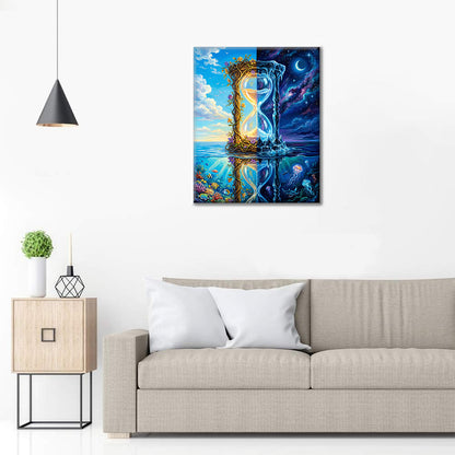 Clessidra del tempo - Dipingere con i Numeri