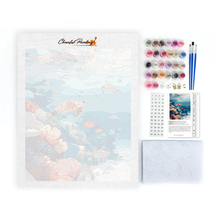 Mondo sottomarino - Dipingere con i Numeri