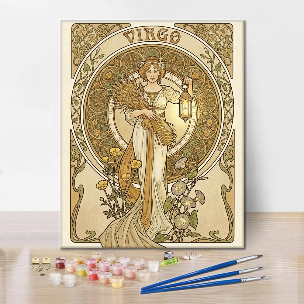 VERGINE - Dipingere con i Numeri