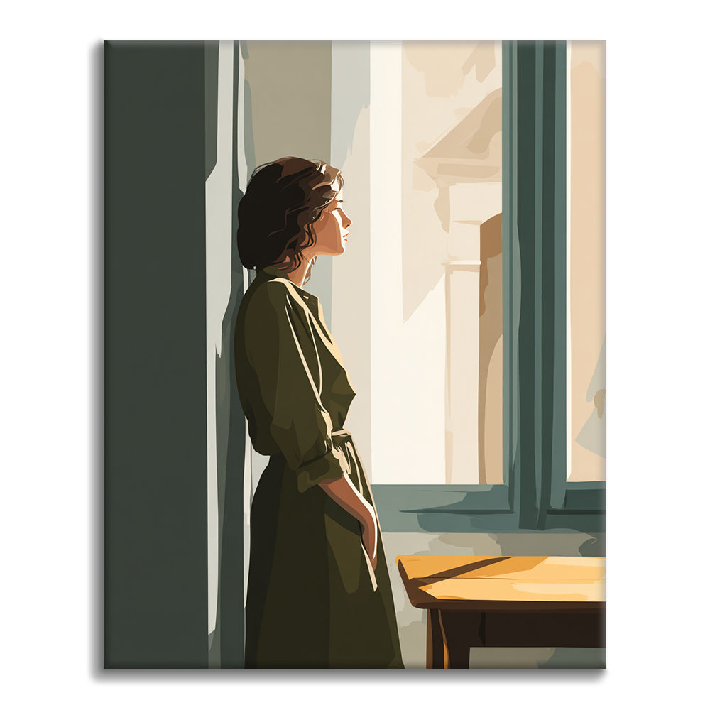 Figura della finestra - Dipingere con i Numeri