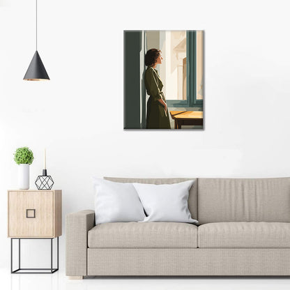 Figura della finestra - Dipingere con i Numeri