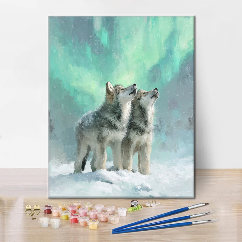Lupi dell'Aurora - Dipingere con i Numeri