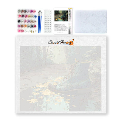 Stivale consumato - Dipingere con i Numeri